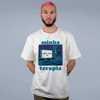CAMISETA OFF WHITE - TERAPIA GAMER