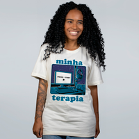CAMISETA OFF WHITE - TERAPIA GAMER