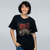 CAMISETA PRETA - SYSTEM CRASH