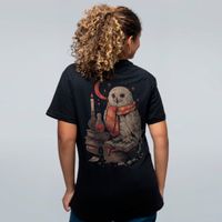 CAMISETA PRETA - MYSTIC OWL