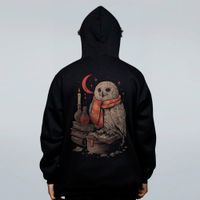 MOLETOM PRETO - MYSTIC OWL