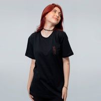 CAMISETA PRETA - WILD BIRD