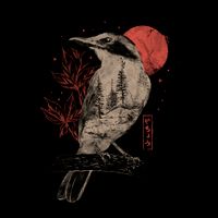 CAMISETA PRETA - WILD BIRD