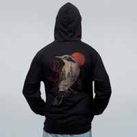 MOLETOM PRETO - WILD BIRD