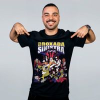 CAMISETA PRETA - BROXADA VERSO