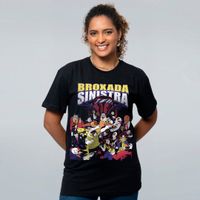 CAMISETA PRETA - BROXADA VERSO