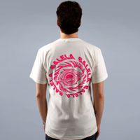 CAMISETA OFF WHITE - BURACO NEGRO