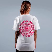 CAMISETA OFF WHITE - BURACO NEGRO