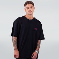 CAMISETA OVERSIZED PRETA - BURACO NEGRO
