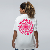 CAMISETA OVERSIZED OFF WHITE - BURACO NEGRO