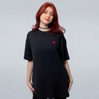 CAMISETA OVERSIZED PRETA - BLL