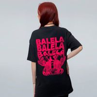 CAMISETA OVERSIZED PRETA - BLL