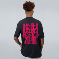 CAMISETA OVERSIZED PRETA - BLL