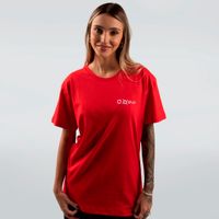 CAMISETA VERMELHA - SIMBOLOS SIMPLES