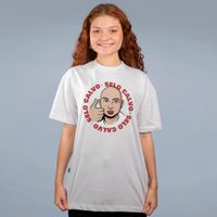 CAMISETA OVERSIZED OFF WHITE - PLAY GUIMA CALVA