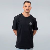 CAMISETA PRETA - DEMON SKULL