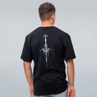CAMISETA PRETA - CROMADO