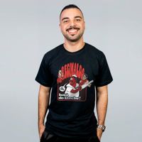 CAMISETA PRETA - HORA DO LANCHE