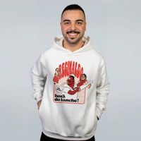 MOLETOM OFF WHITE - HORA DO LANCHE
