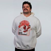 MOLETOM OFF WHITE - HORA DO LANCHE