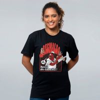 CAMISETA PRETA - HORA DO LANCHE