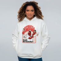 MOLETOM OFF WHITE - HORA DO LANCHE