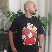 CAMISETA OVERSIZED PRETA - A ANIMADORA