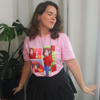 CAMISETA ROSA - 3 FASES