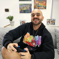 MOLETOM PRETO - ROLLER BRUBS