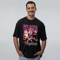 CAMISETA OVERSIZED PRETA - BOLACHA SIMPLISTA