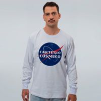 MANGA LONGA OFF WHITE - LOGO ESPACIAL