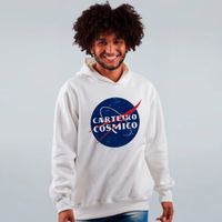 MOLETOM OFF WHITE - LOGO ESPACIAL