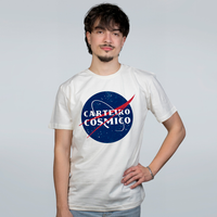 CAMISETA OFF WHITE - LOGO ESPACIAL