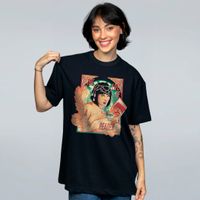 CAMISETA OVERSIZED PRETA - LIFE OF READER