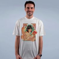 CAMISETA OVERSIZED OFF WHITE - LIFE OF READER