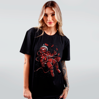 CAMISETA PRETA - À DERIVA