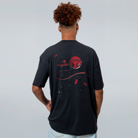 CAMISETA OVERSIZED PRETA - À DERIVA