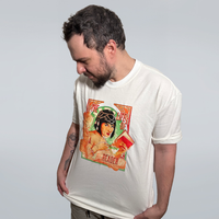 CAMISETA OVERSIZED OFF WHITE - LIFE OF READER