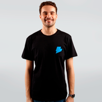CAMISETA PRETA - RAIO