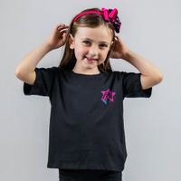 CAMISETA PRETA - ESTRELA