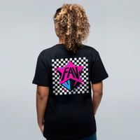 CAMISETA PRETA - ESTRELA