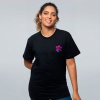 CAMISETA PRETA - ESTRELA