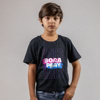 CAMISETA PRETA - BORA PRO PLAY