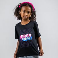 CAMISETA PRETA - BORA PRO PLAY