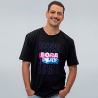 CAMISETA PRETA - BORA PRO PLAY