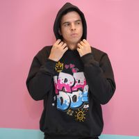 MOLETOM PRETO - IRADO