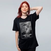 CAMISETA PRETA - É NESSA QUE EU VOU