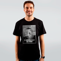 CAMISETA PRETA - É NESSA QUE EU VOU