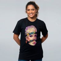 CAMISETA PRETA - LORE FATIADA