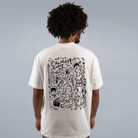 CAMISETA OVERSIZED OFF WHITE - REFERÊNCIAS